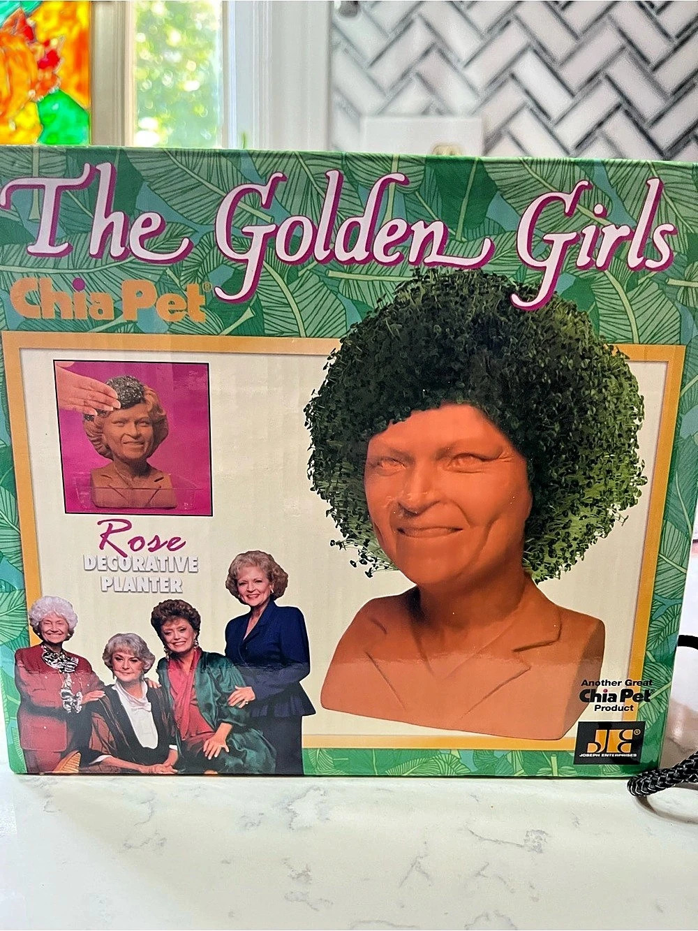 Chia Pet The Golden Girls Rose Chia Pet